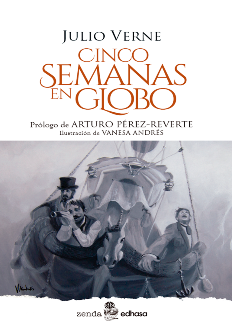 Portada cinco semanas en globo