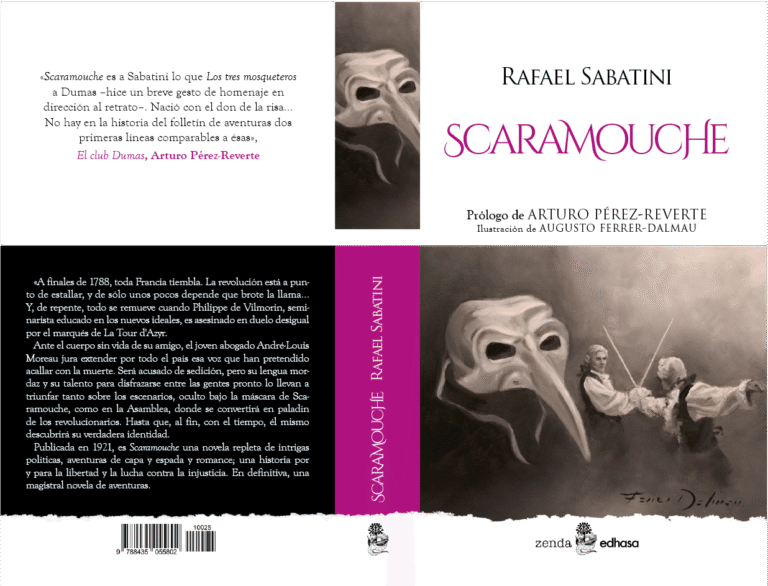 Cubierta libro Scaramouche